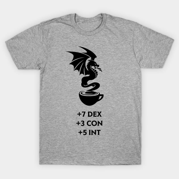 Dragon Roast Coffee Cup Magic Item T-Shirt by OfficialTeeDreams